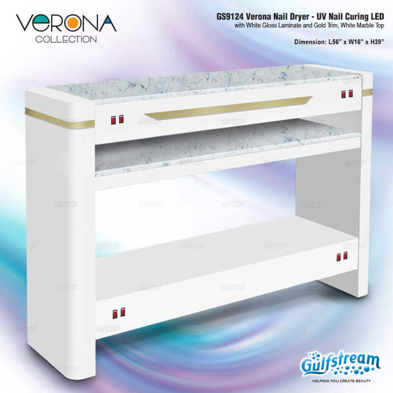 GS9124 MÁY HƠ MÓNG VERONA – ĐÈN LED LÀM KHÔ MÓNG TAY BẰNG TIA UV