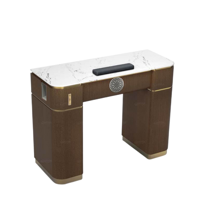 GS9149 LUMA SINGLE NAIL TABLE (WALNUT)