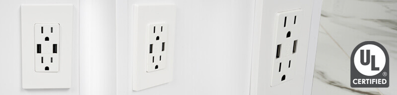 Outlet with USB Option