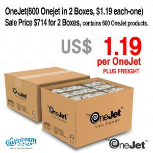 OneJet (600 OneJet in 2 Boxes, $1.19 each-one)